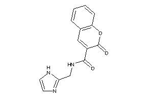 N-(1H-imidazol-2-ylmethyl)-2-keto-chromene-3-carboxamide