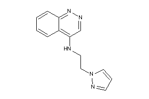 Image of Cinnolin-4-yl(2-pyrazol-1-ylethyl)amine