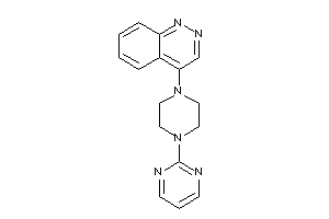 4-[4-(2-pyrimidyl)piperazino]cinnoline