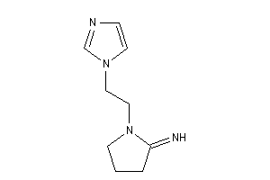 [1-(2-imidazol-1-ylethyl)pyrrolidin-2-ylidene]amine
