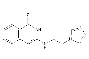 Image of 3-(2-imidazol-1-ylethylamino)isocarbostyril
