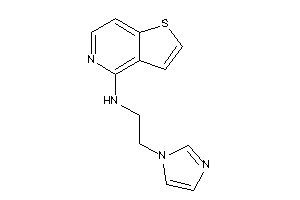 2-imidazol-1-ylethyl(thieno[3,2-c]pyridin-4-yl)amine