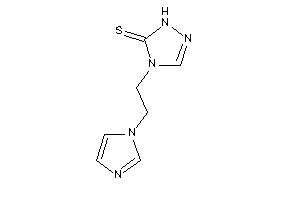 4-(2-imidazol-1-ylethyl)-1H-1,2,4-triazole-5-thione