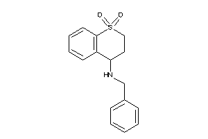 Benzyl-(1,1-diketo-3,4-dihydro-2H-thiochromen-4-yl)amine