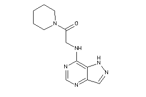 Image of 1-piperidino-2-(1H-pyrazolo[4,3-d]pyrimidin-7-ylamino)ethanone
