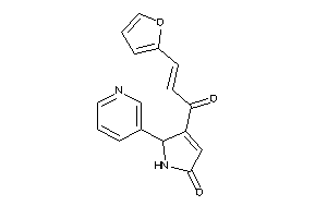 4-[3-(2-furyl)acryloyl]-5-(3-pyridyl)-3-pyrrolin-2-one