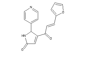 Image of 4-[3-(2-furyl)acryloyl]-5-(4-pyridyl)-3-pyrrolin-2-one