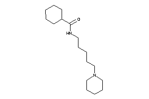 Image of N-(5-piperidinopentyl)cyclohexanecarboxamide