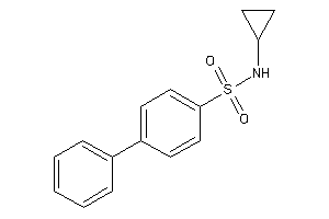 Image of N-cyclopropyl-4-phenyl-benzenesulfonamide