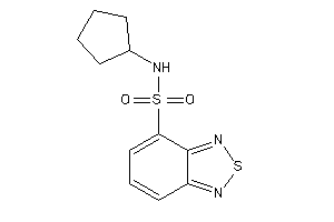 N-cyclopentylpiazthiole-4-sulfonamide