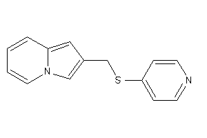 2-[(4-pyridylthio)methyl]indolizine