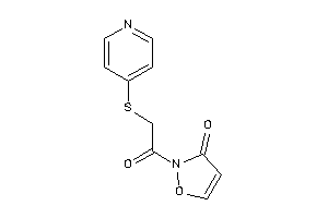 2-[2-(4-pyridylthio)acetyl]-4-isoxazolin-3-one