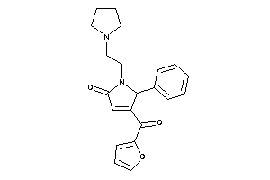 4-(2-furoyl)-5-phenyl-1-(2-pyrrolidinoethyl)-3-pyrrolin-2-one