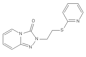 2-[2-(2-pyridylthio)ethyl]-[1,2,4]triazolo[4,3-a]pyridin-3-one