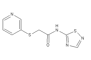 2-(3-pyridylthio)-N-(1,2,4-thiadiazol-5-yl)acetamide