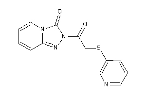 Image of 2-[2-(3-pyridylthio)acetyl]-[1,2,4]triazolo[4,3-a]pyridin-3-one