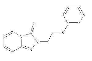 2-[2-(3-pyridylthio)ethyl]-[1,2,4]triazolo[4,3-a]pyridin-3-one