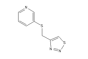 Image of 4-[(3-pyridylthio)methyl]thiadiazole