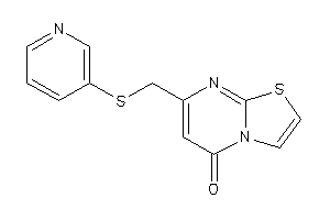 7-[(3-pyridylthio)methyl]thiazolo[3,2-a]pyrimidin-5-one