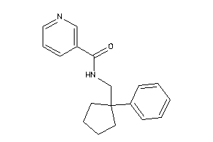 N-[(1-phenylcyclopentyl)methyl]nicotinamide
