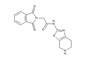 Image of 2-phthalimido-N-(4,5,6,7-tetrahydrothiazolo[5,4-c]pyridin-2-yl)acetamide