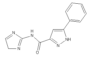 Image of N-(4H-imidazol-2-yl)-5-phenyl-1H-pyrazole-3-carboxamide