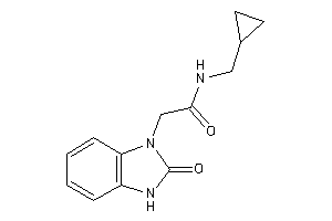 N-(cyclopropylmethyl)-2-(2-keto-3H-benzimidazol-1-yl)acetamide