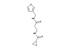 Image of N-[3-(3-furfurylamino)-3-keto-propyl]cyclopropanecarboxamide