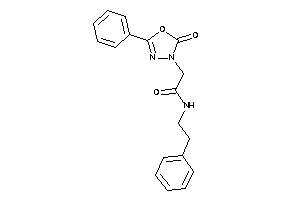 2-(2-keto-5-phenyl-1,3,4-oxadiazol-3-yl)-N-phenethyl-acetamide