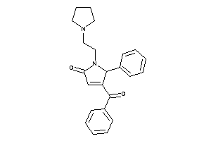 4-benzoyl-5-phenyl-1-(2-pyrrolidinoethyl)-3-pyrrolin-2-one