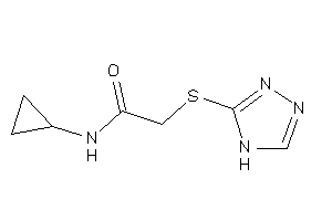 N-cyclopropyl-2-(4H-1,2,4-triazol-3-ylthio)acetamide