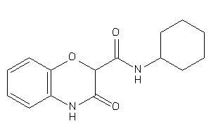 N-cyclohexyl-3-keto-4H-1,4-benzoxazine-2-carboxamide