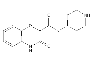 3-keto-N-(4-piperidyl)-4H-1,4-benzoxazine-2-carboxamide