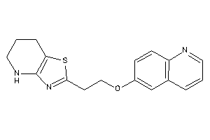 2-[2-(6-quinolyloxy)ethyl]-4,5,6,7-tetrahydrothiazolo[4,5-b]pyridine