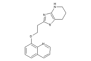 2-[2-(8-quinolyloxy)ethyl]-4,5,6,7-tetrahydrothiazolo[4,5-b]pyridine