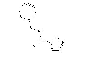 Image of N-(cyclohex-3-en-1-ylmethyl)thiadiazole-5-carboxamide