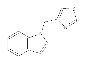 Image of 4-(indol-1-ylmethyl)thiazole