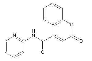 Image of 2-keto-N-(2-pyridyl)chromene-4-carboxamide
