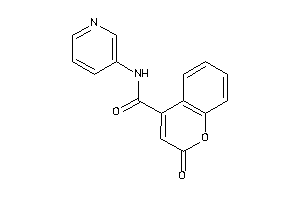 Image of 2-keto-N-(3-pyridyl)chromene-4-carboxamide