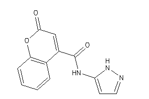 2-keto-N-(1H-pyrazol-5-yl)chromene-4-carboxamide