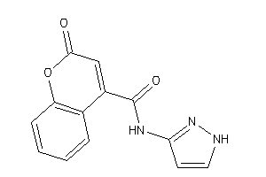 2-keto-N-(1H-pyrazol-3-yl)chromene-4-carboxamide