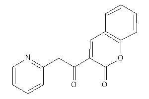 3-[2-(2-pyridyl)acetyl]coumarin