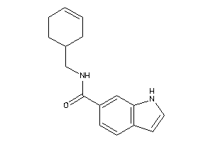 N-(cyclohex-3-en-1-ylmethyl)-1H-indole-6-carboxamide