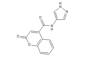 2-keto-N-(1H-pyrazol-4-yl)chromene-4-carboxamide