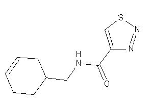 N-(cyclohex-3-en-1-ylmethyl)thiadiazole-4-carboxamide
