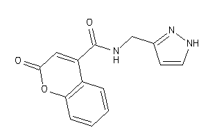 2-keto-N-(1H-pyrazol-3-ylmethyl)chromene-4-carboxamide