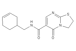 N-(cyclohex-3-en-1-ylmethyl)-5-keto-2,3-dihydrothiazolo[3,2-a]pyrimidine-6-carboxamide