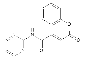 2-keto-N-(2-pyrimidyl)chromene-4-carboxamide