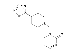 Image of 1-[[4-(1,2,4-oxadiazol-5-yl)piperidino]methyl]pyrimidine-2-thione