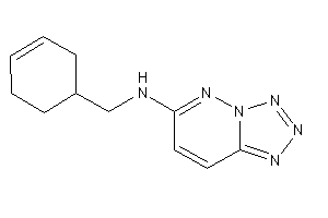 Cyclohex-3-en-1-ylmethyl(tetrazolo[5,1-f]pyridazin-6-yl)amine